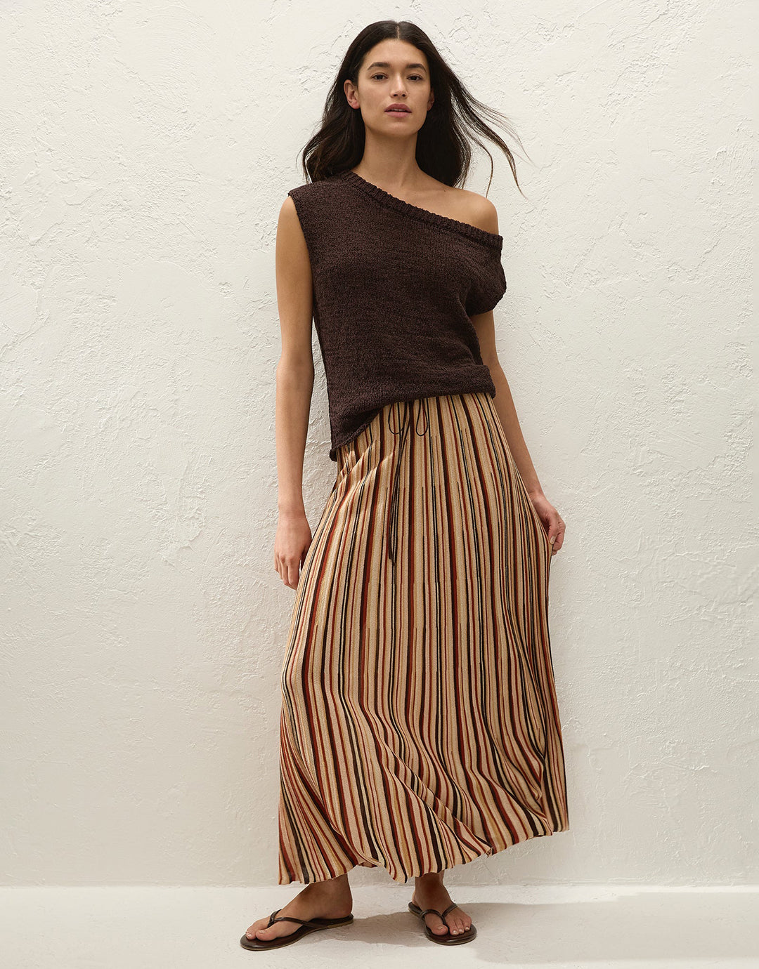 Micah Top - Carob by Faithfull The Brand - view 3