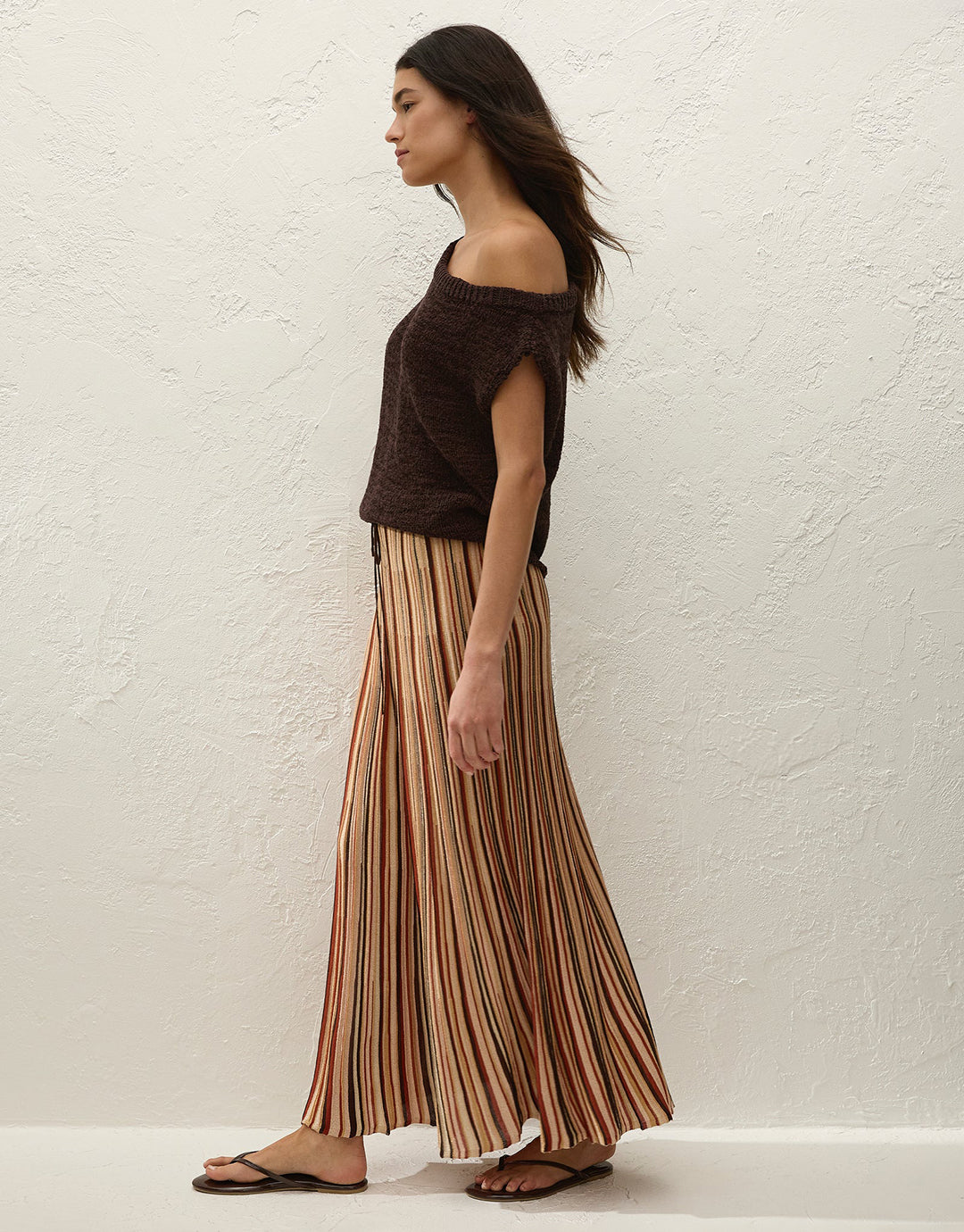 Micah Top - Carob by Faithfull The Brand - view 4