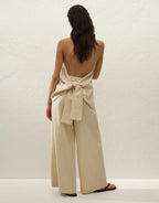 Biba Halter Top - Panna by Faithfull The Brand - view 6