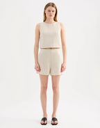 Marli Linen Top - Natural by Nude Lucy