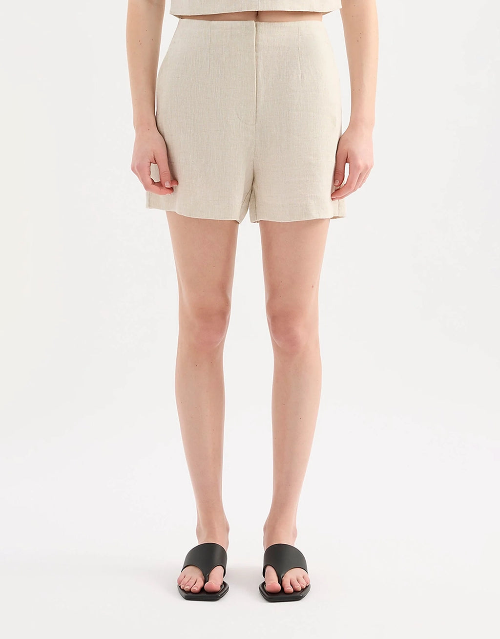 Marli Linen Short - Natural