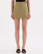 Thea Mini Skirt - Moss