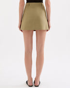 Thea Mini Skirt - Moss