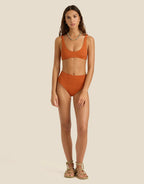 Flo Swim Top - Kin Clay by Soleil Soleil - view 5