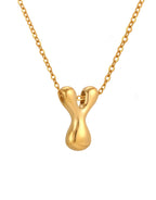 Cloud Letter Pendant - Gold by Walt - view 27