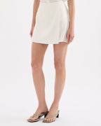 Beckett Mini Skirt - Salt