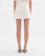 Beckett Mini Skirt - Salt