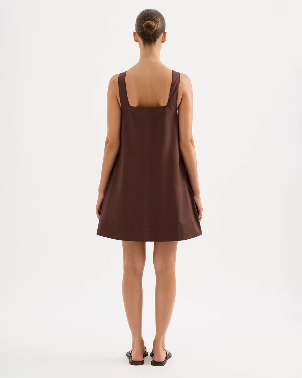 Alexis Mini Dress - Chocolate