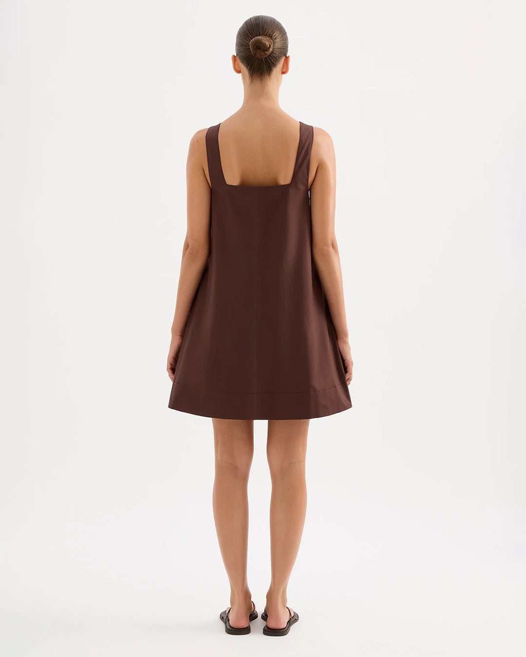Alexis Mini Dress - Chocolate