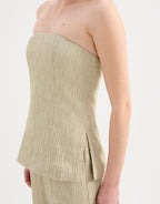 Dahlia Bodice - Artichoke by Nude Lucy - view 5