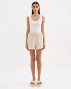Palma Shorts - Cream by Nude Lucy - view 3