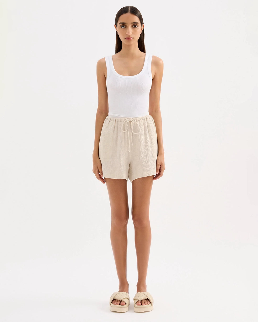 Palma Shorts - Cream