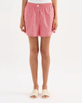 Anouk Stripe Shorts - Red Stripe by Nude Lucy