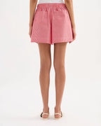 Anouk Stripe Shorts - Red Stripe by Nude Lucy - view 4
