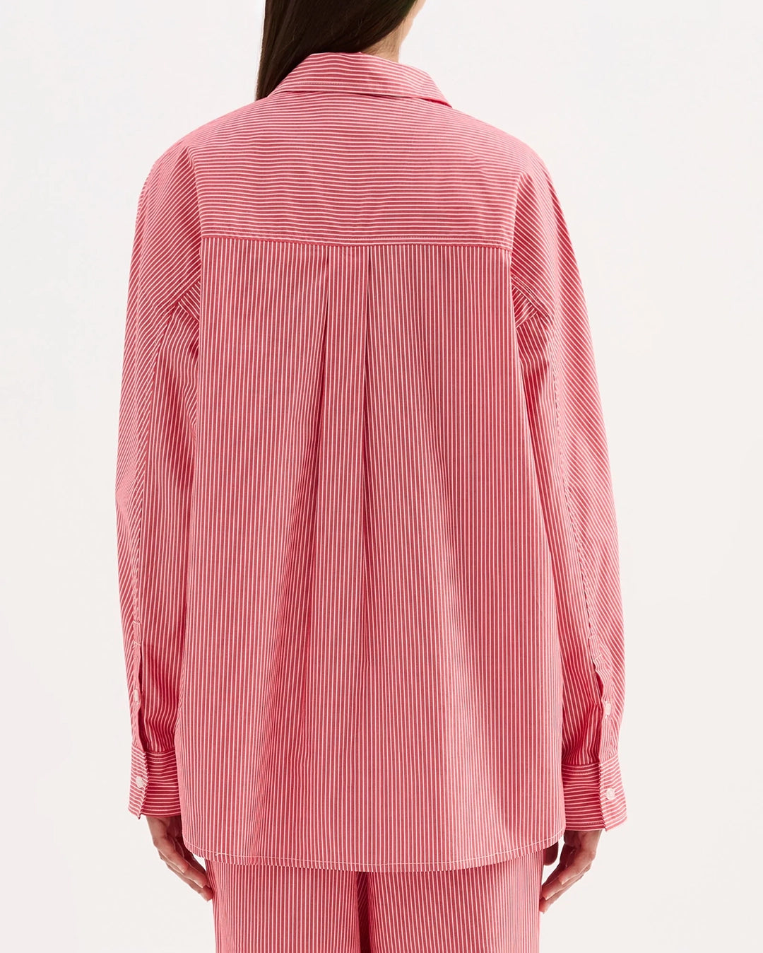 Anouk Stripe Shirt - Red Stripe