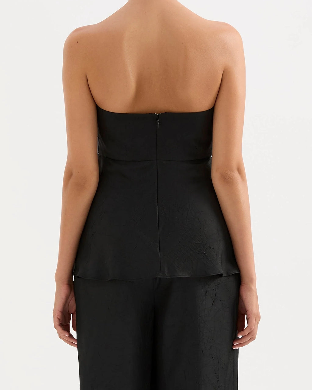 Pandora Strapless Top - Black
