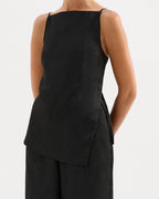 Pandora Top - Black by Nude Lucy - view 5