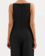 Pandora Top - Black by Nude Lucy - view 6