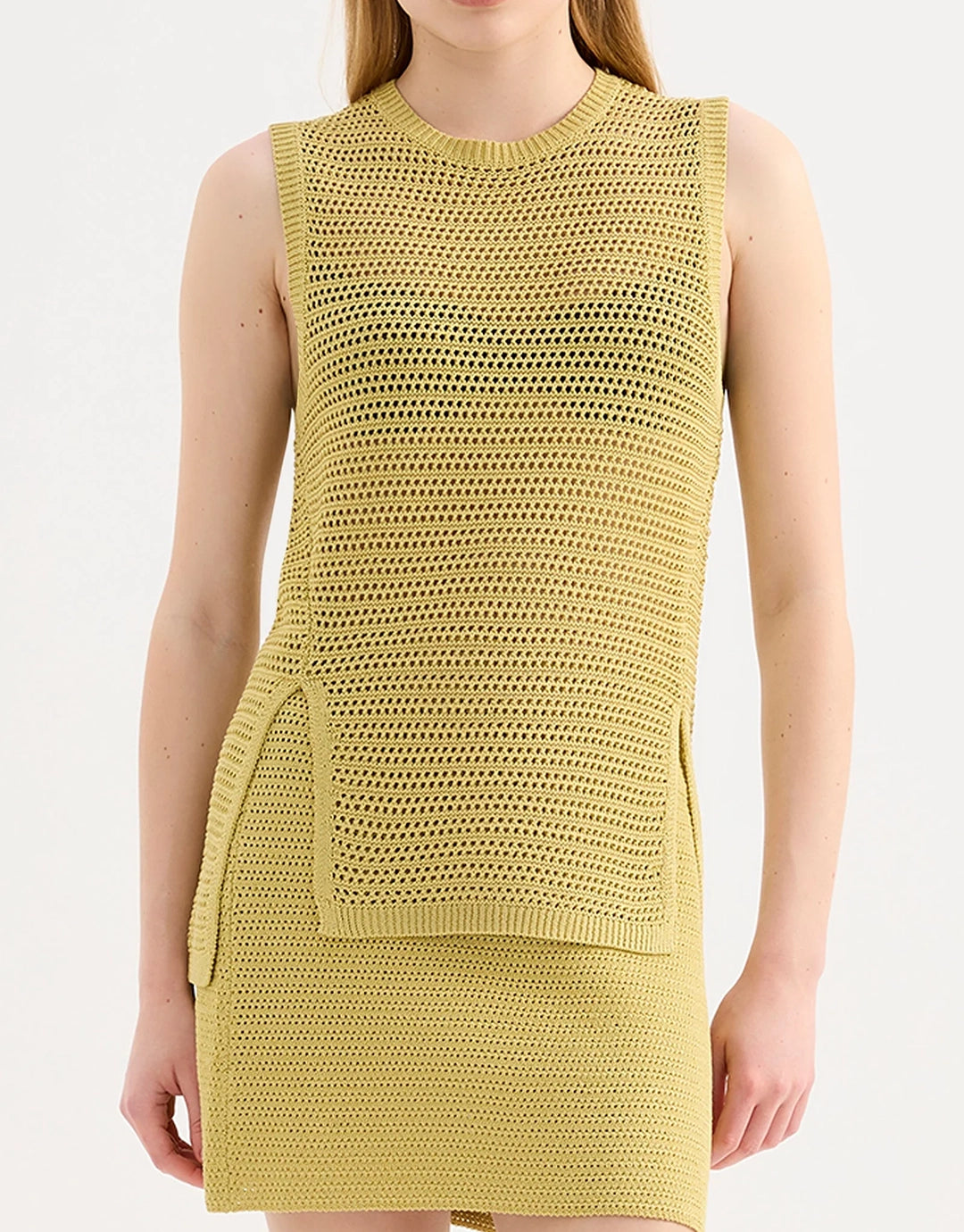 Marlo Knit Top - Kiwi