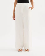 Theo Linen Pant - White by Nude Lucy - view 3