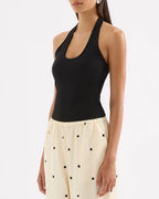 Gaia Tank - Black by Nude Lucy - view 4