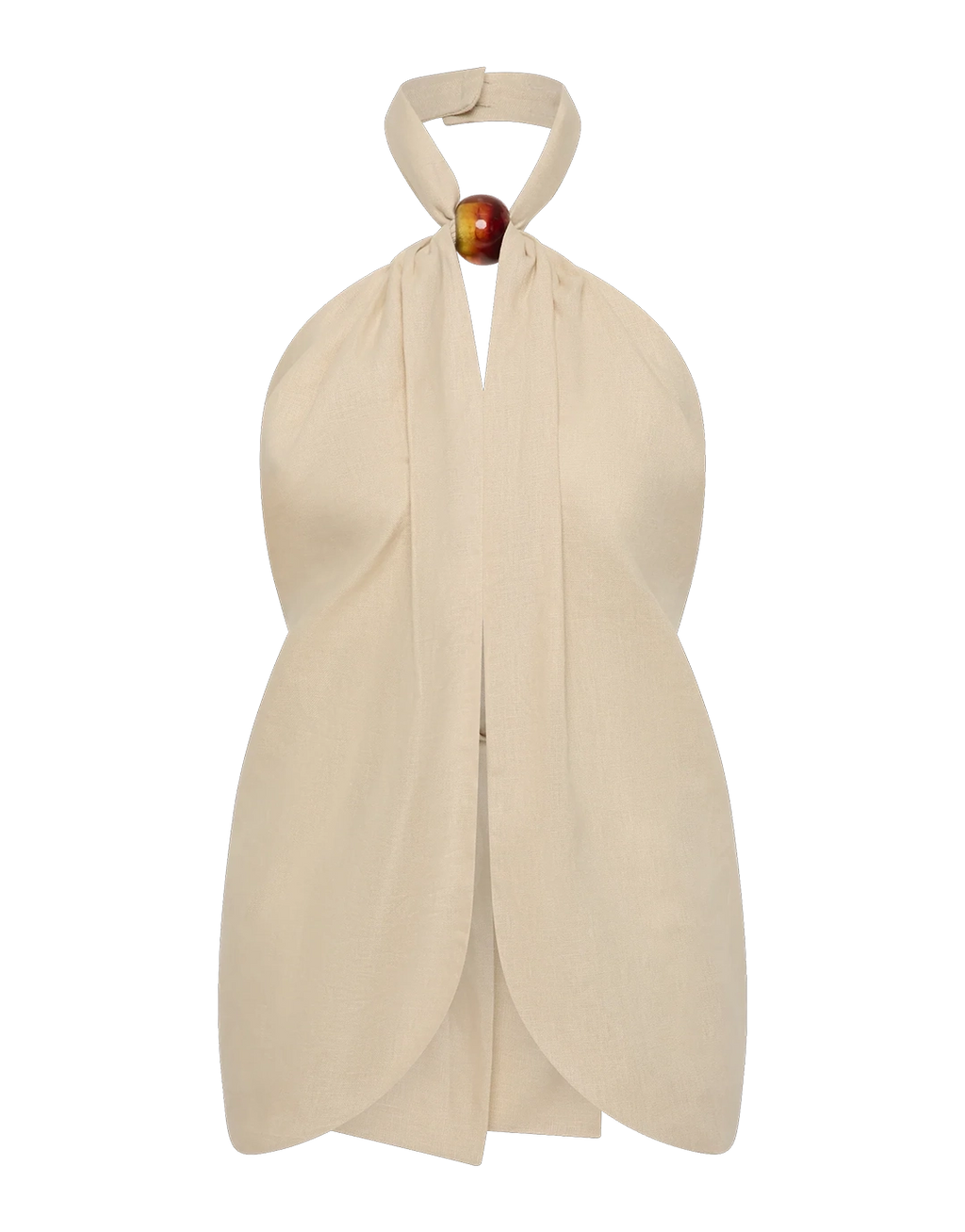 Biba Halter Top - Panna by Faithfull The Brand - view 8