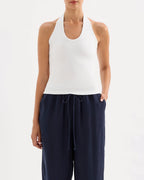 Gaia Tank - White by Nude Lucy - view 4