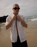 In-Hale Short Sleeve Shirt - White by Afends