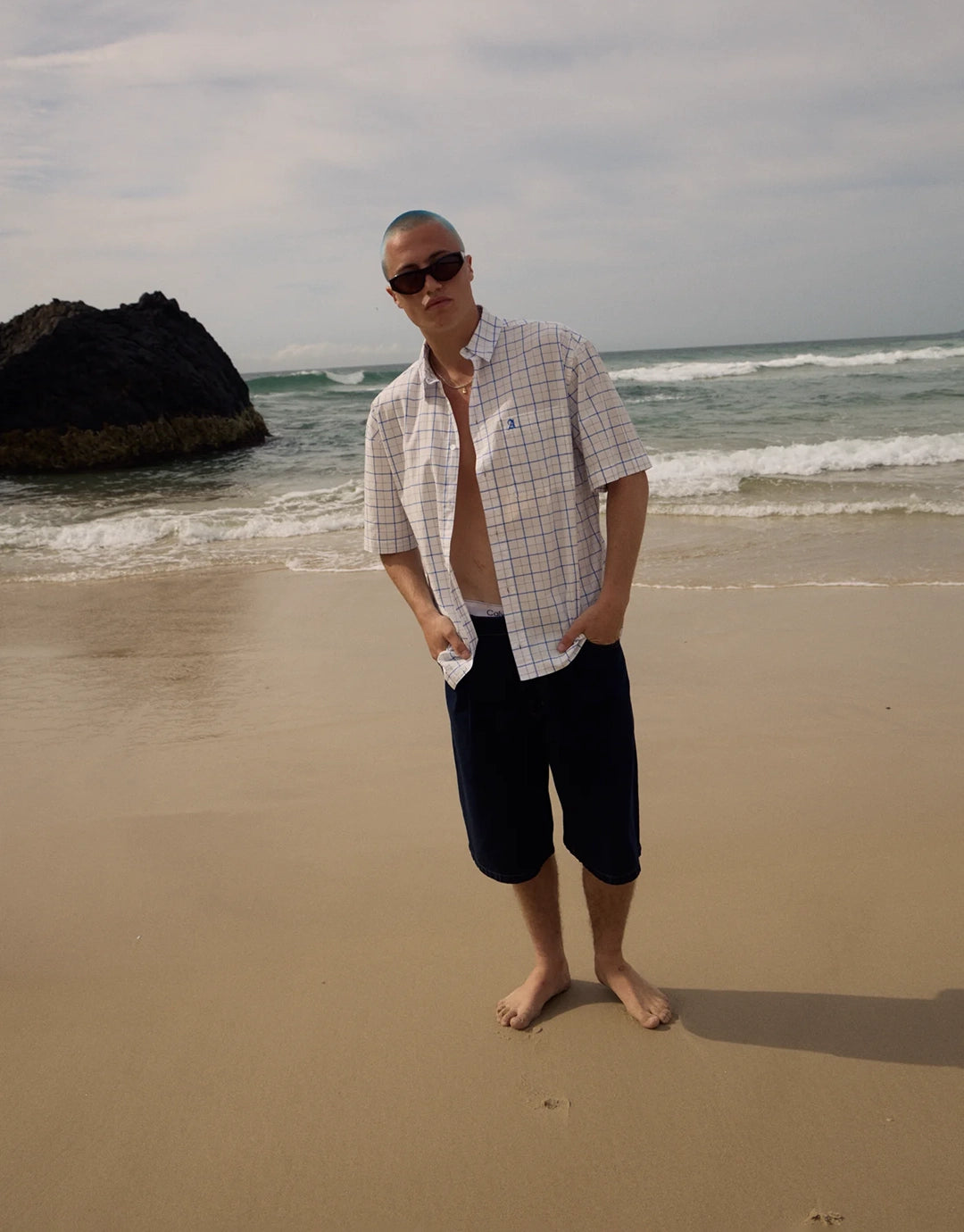 In-Hale Short Sleeve Shirt - White