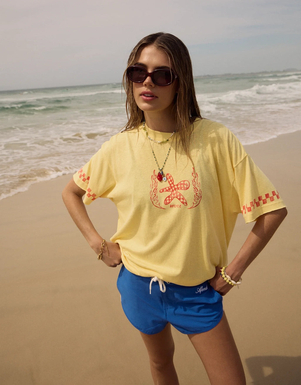Calda Oversized T-Shirt - Lemon