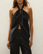 Biba Halter Top - Black