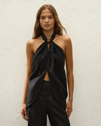 Biba Halter Top - Black