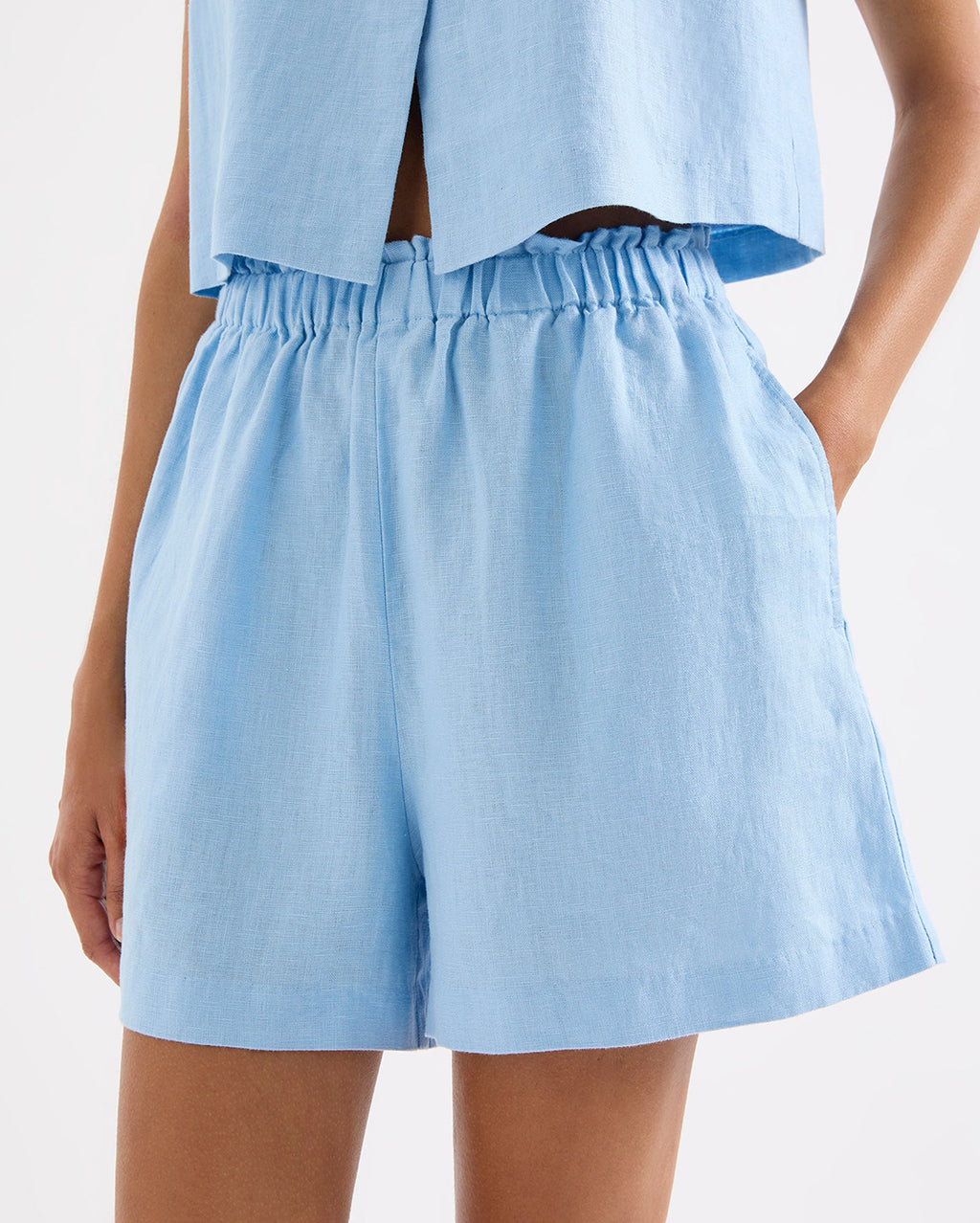 Theo Linen Short - Bermuda