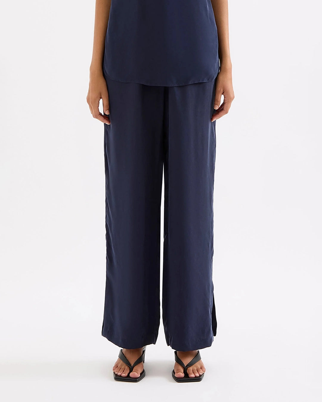 Linnea Cupro Pant - Ink