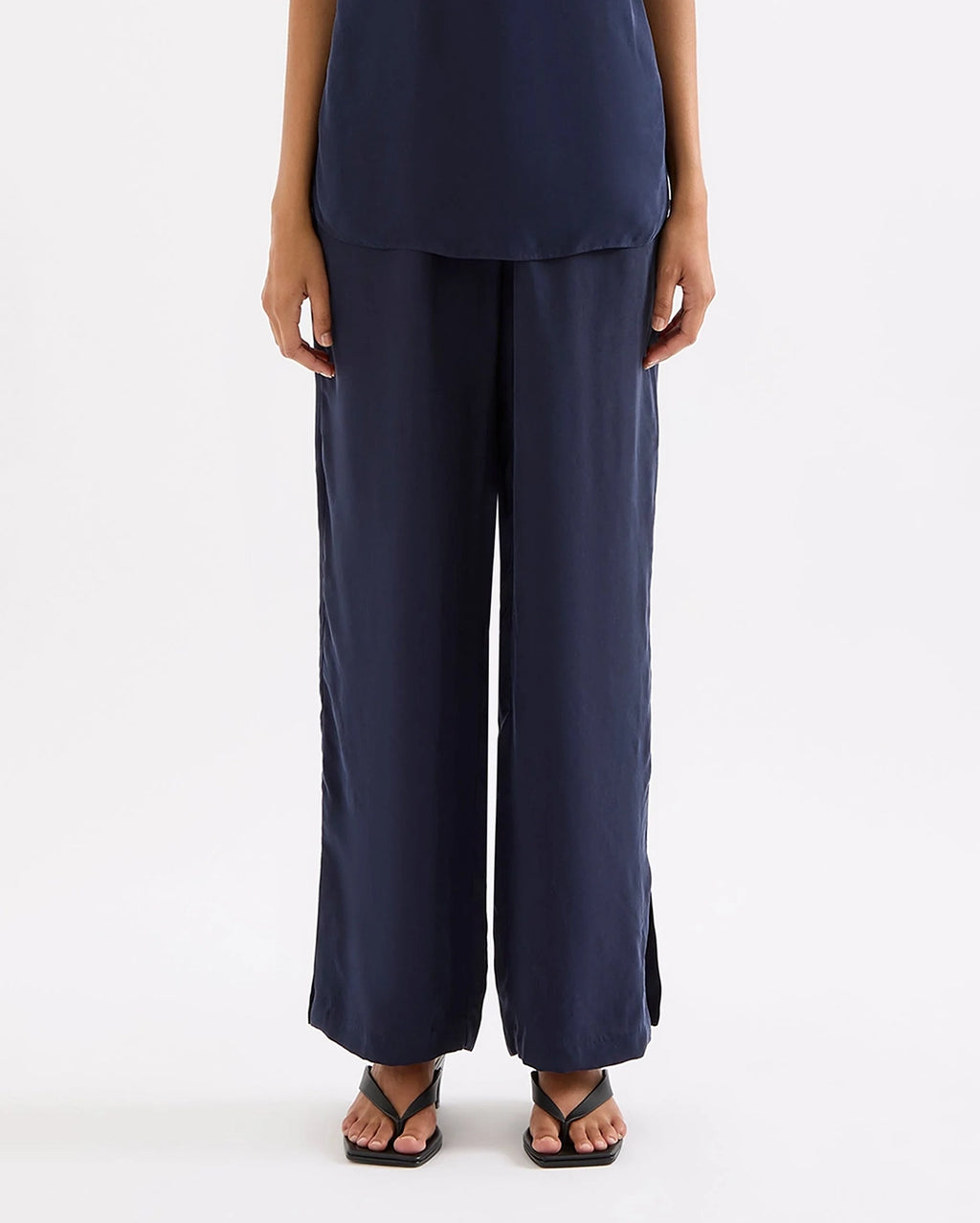 Linnea Cupro Pant - Ink