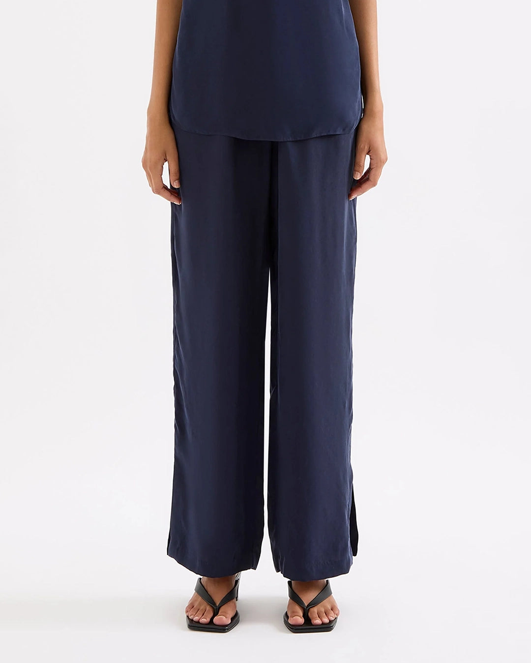 Linnea Cupro Pant - Ink