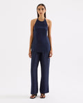Linnea Cupro Pant - Ink by Nude Lucy