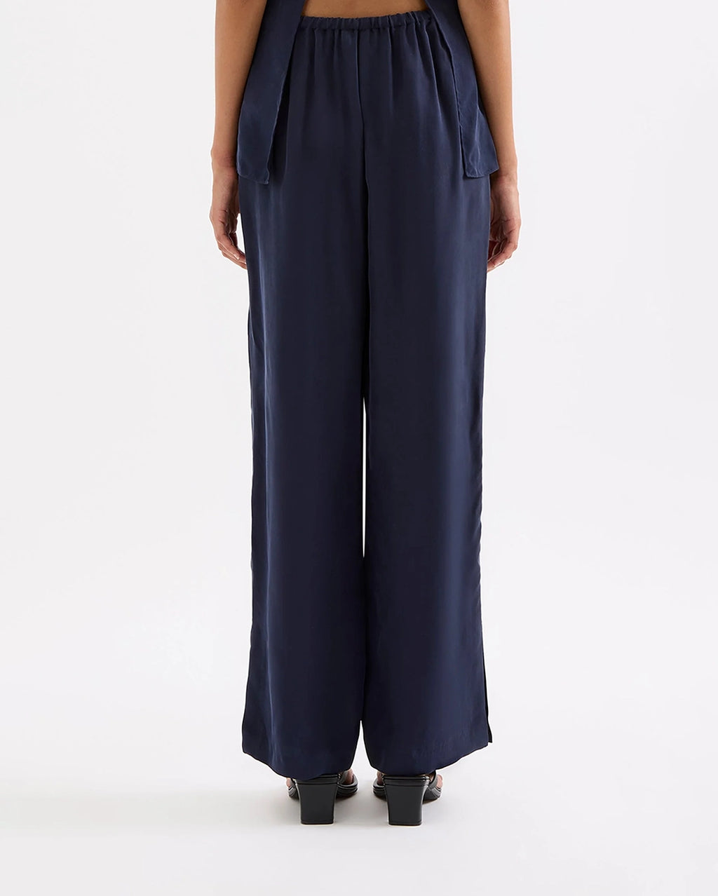 Linnea Cupro Pant - Ink