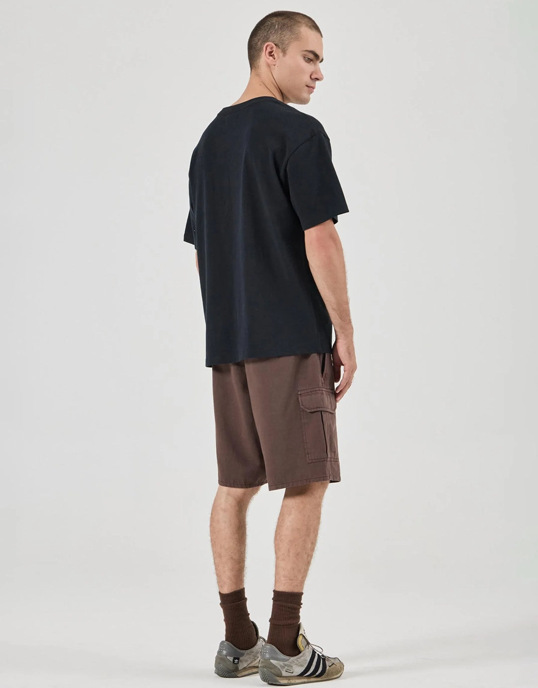 Ezy Classic T-Shirt - Washed Black by Rollas - view 2