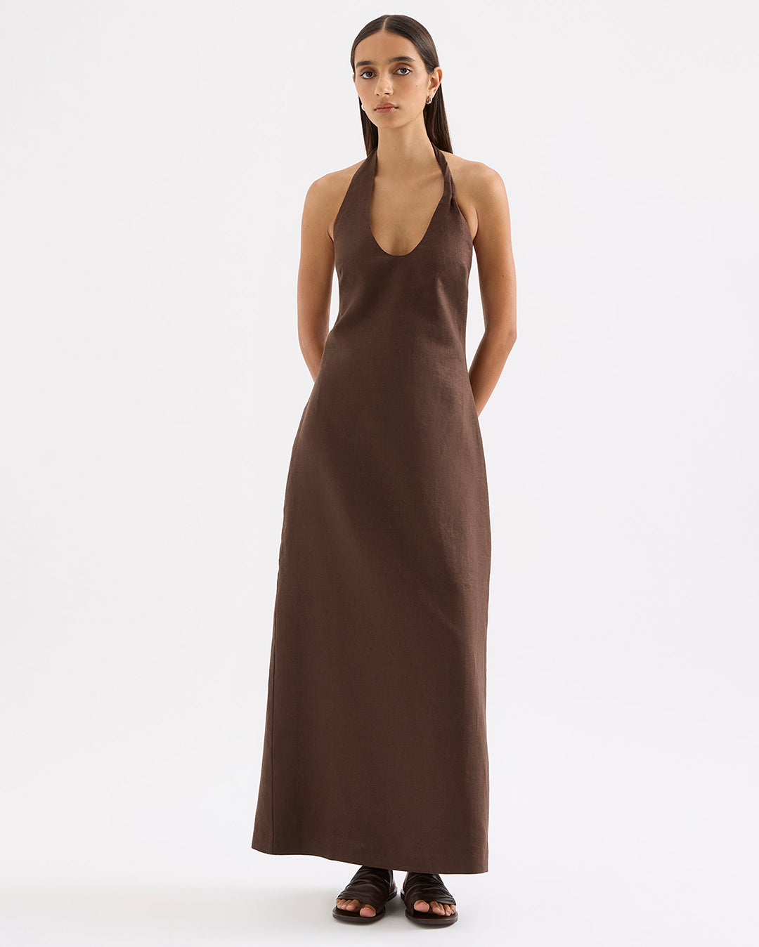 sleeper opera linen dress Sleeper