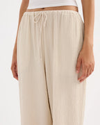 Palma Pants - Cream by Nude Lucy - view 3