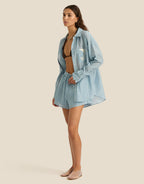 Abbey Shorts - Ripple by Soleil Soleil - view 6