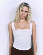 Luna Top - White by Miaou