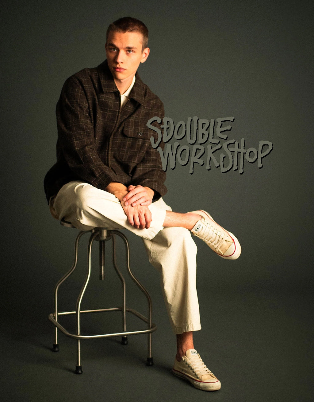 LS Zip Thru Shirt - Chocolate by S-Double - view 7