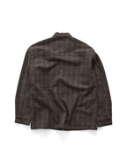 LS Zip Thru Shirt - Chocolate by S-Double - view 2