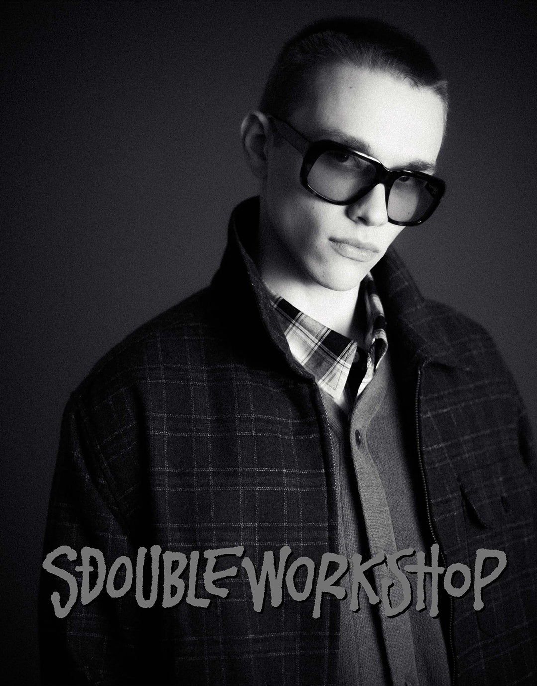 LS Zip Thru Shirt - Chocolate by S-Double - view 5