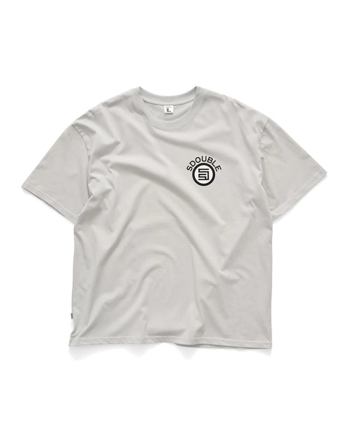 Arch Dot T-Shirt - Light Blue by S-Double - view 2