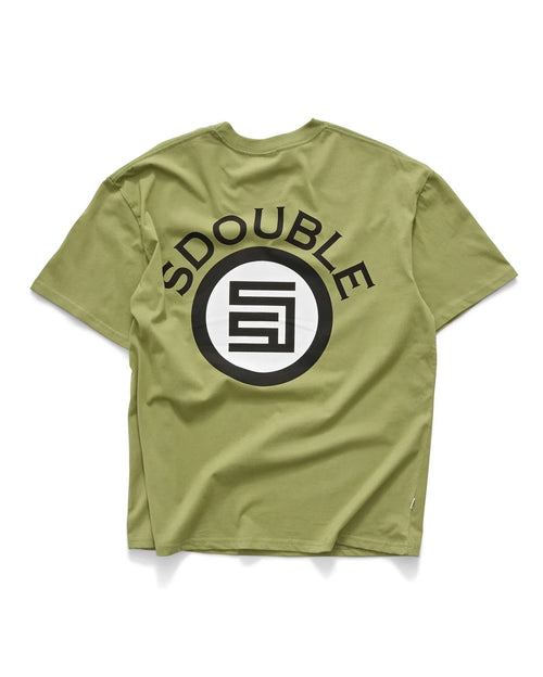 Arch Dot T-Shirt - Military Green by S-Double