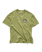 Arch Dot T-Shirt - Military Green by S-Double - view 2
