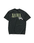 Aloha Short Sleeve T-Shirt - Pigment Black by S-Double